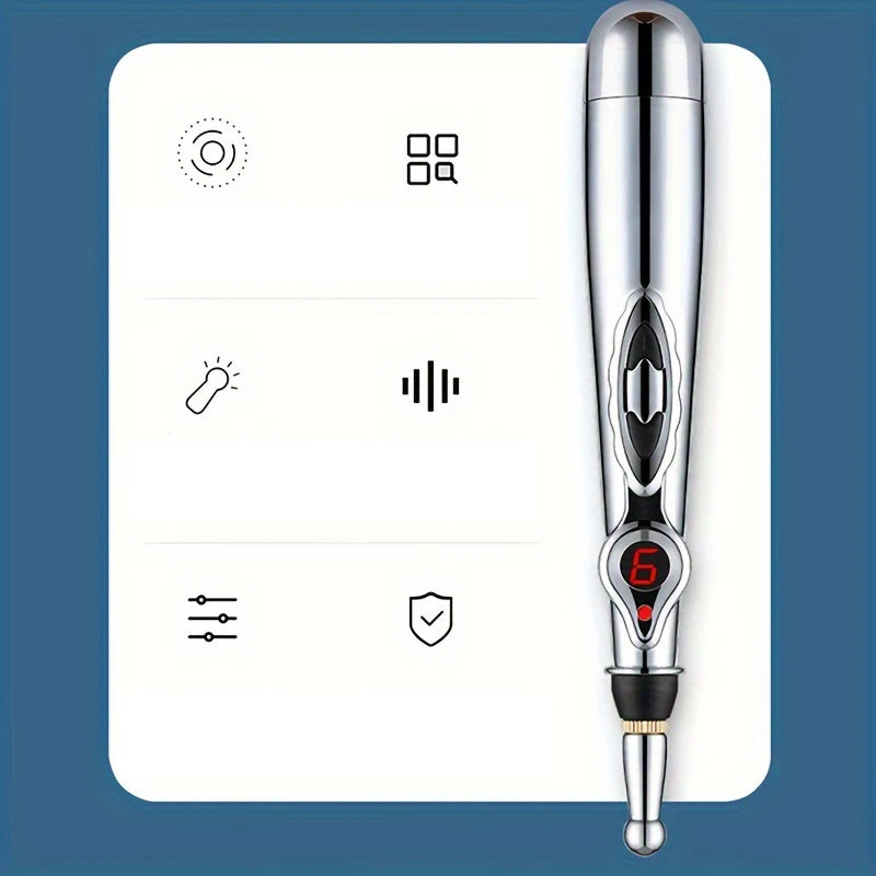 3-in-1 Electronic Acupuncture Pen - Meridian Energy Massager