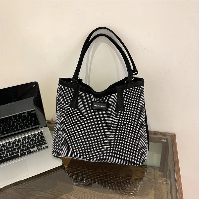 Luxury Diamond Quilted Shoulder Bag