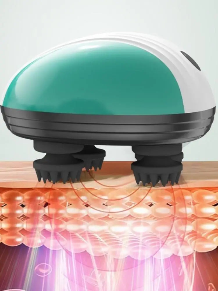 Electric Pet & Human Scalp Massager - Deep Tissue Kneading Tool - 11