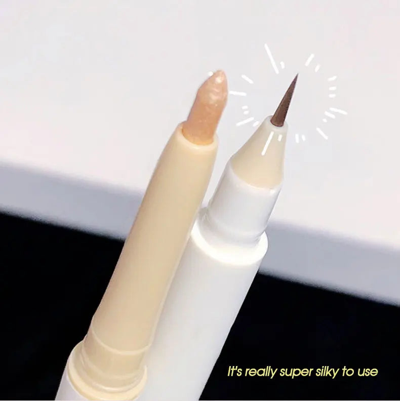 Double-Ended Under-Eye Highlighter & Shadow Pen for Bright, Defined Eyes - 8