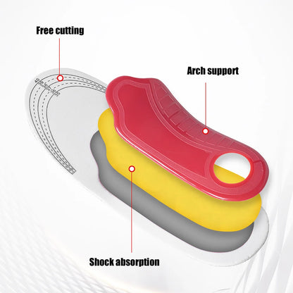 Orthopedic Arch Support Insoles - Pain Relief Memory Foam Shoe Inserts