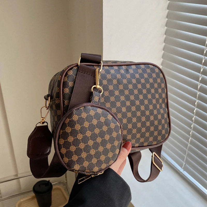 Trendy Plaid Crossbody