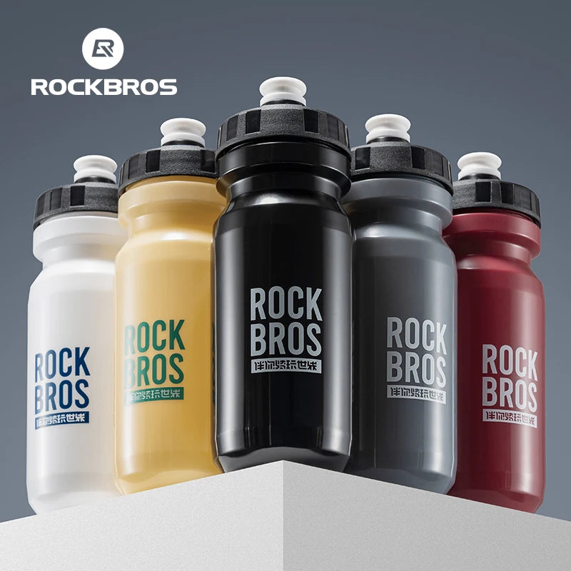 ROCKBROS 600ML Squeeze Sports Water Bottle for Cycling & Outdoor Activities - 1