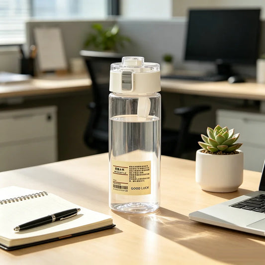 Reusable Tritan Water Bottle - BPA Free Leak-Proof Sport Bottle