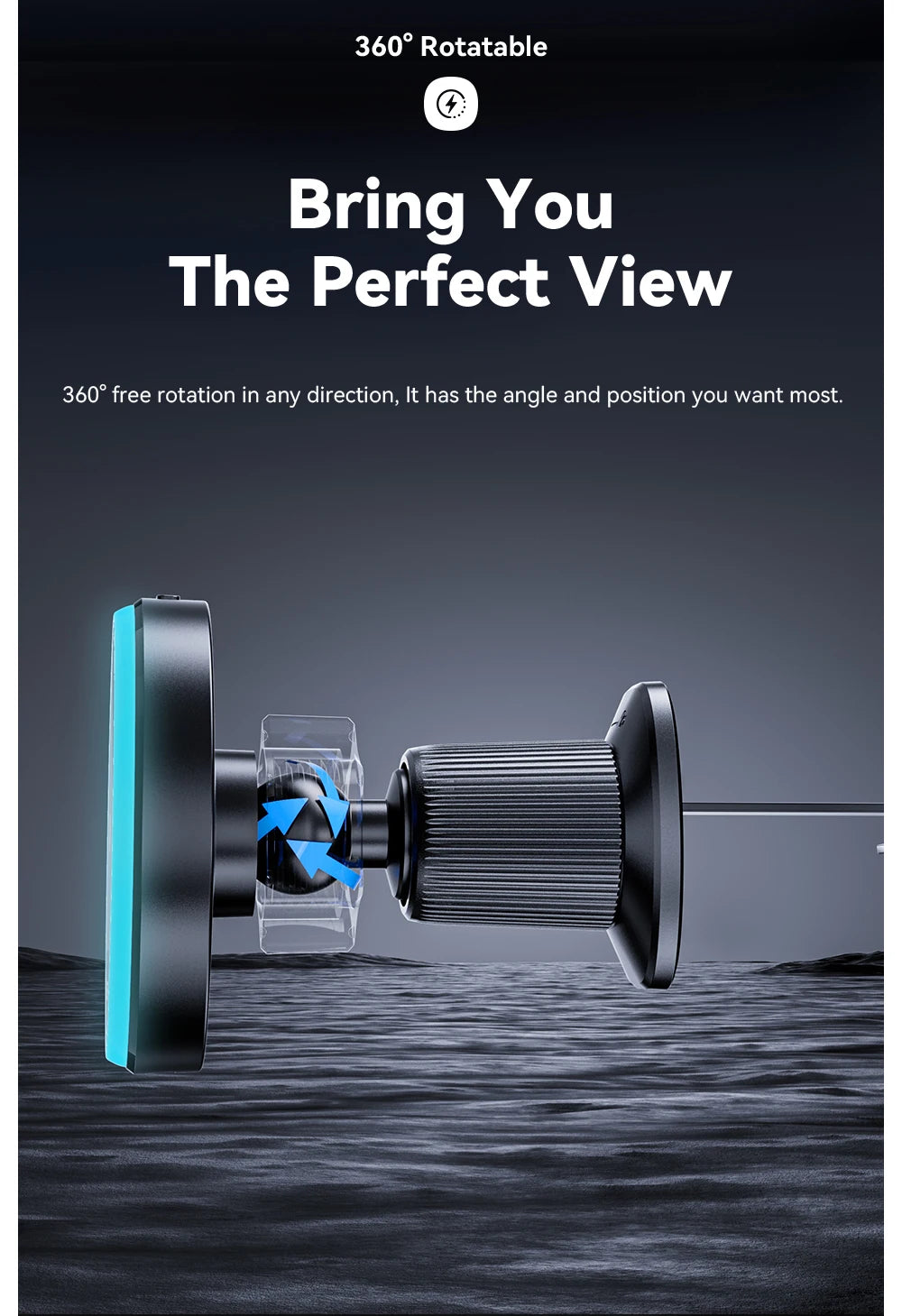 Magnetic Wireless Car Charger & Phone Holder for iPhone 16/15/14 - 19