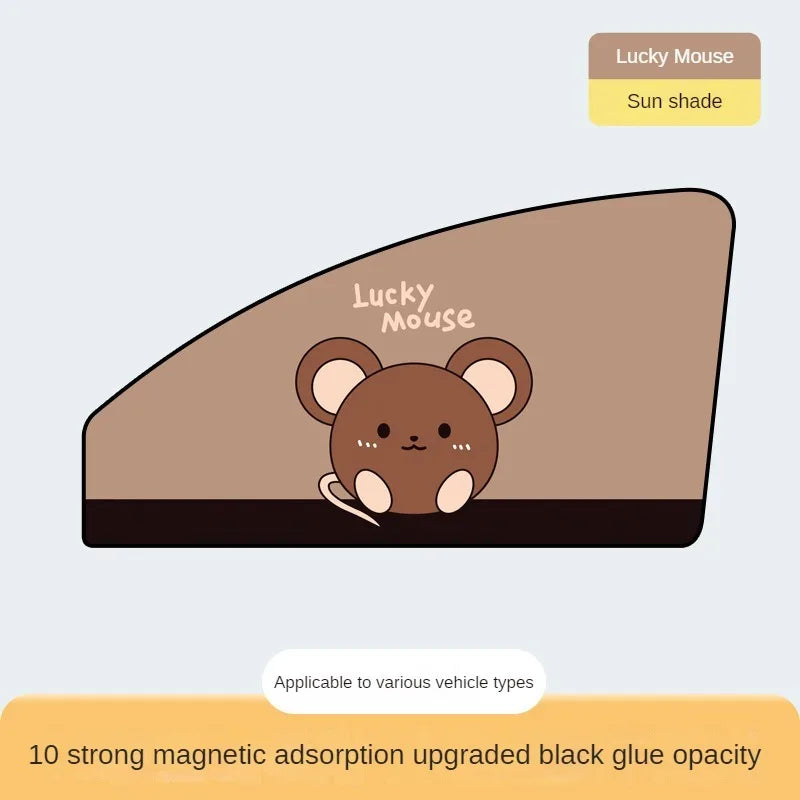 Magnetic Car Window Sunshade for Baby UV Protection - 30
