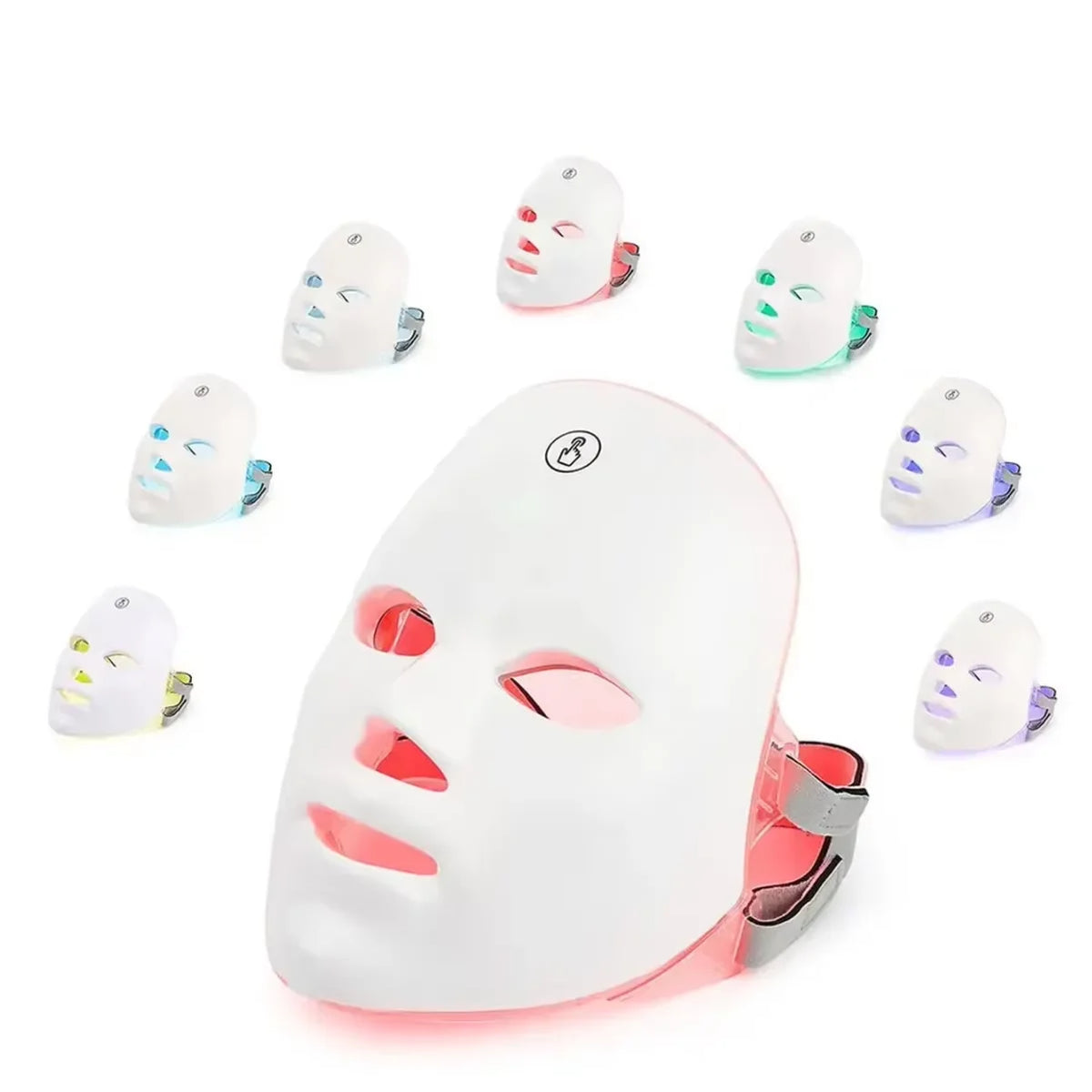 7-Color LED Photon Therapy Facial Mask for Skin Rejuvenation & Face Lifting