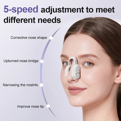 Electric EMS Nose Sculpting Massager & Lifting Clip