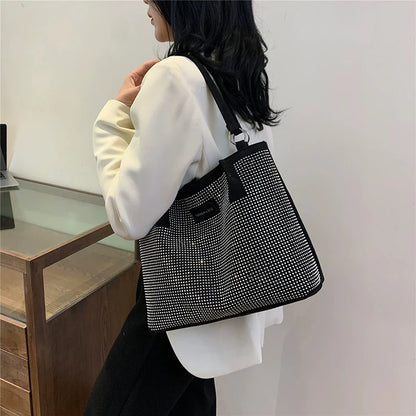Luxury Diamond Quilted Shoulder Bag