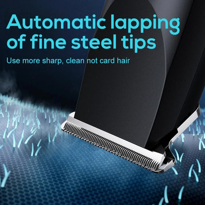 USB Rechargeable Electric Hair Clipper & Beard Trimmer Shaver
