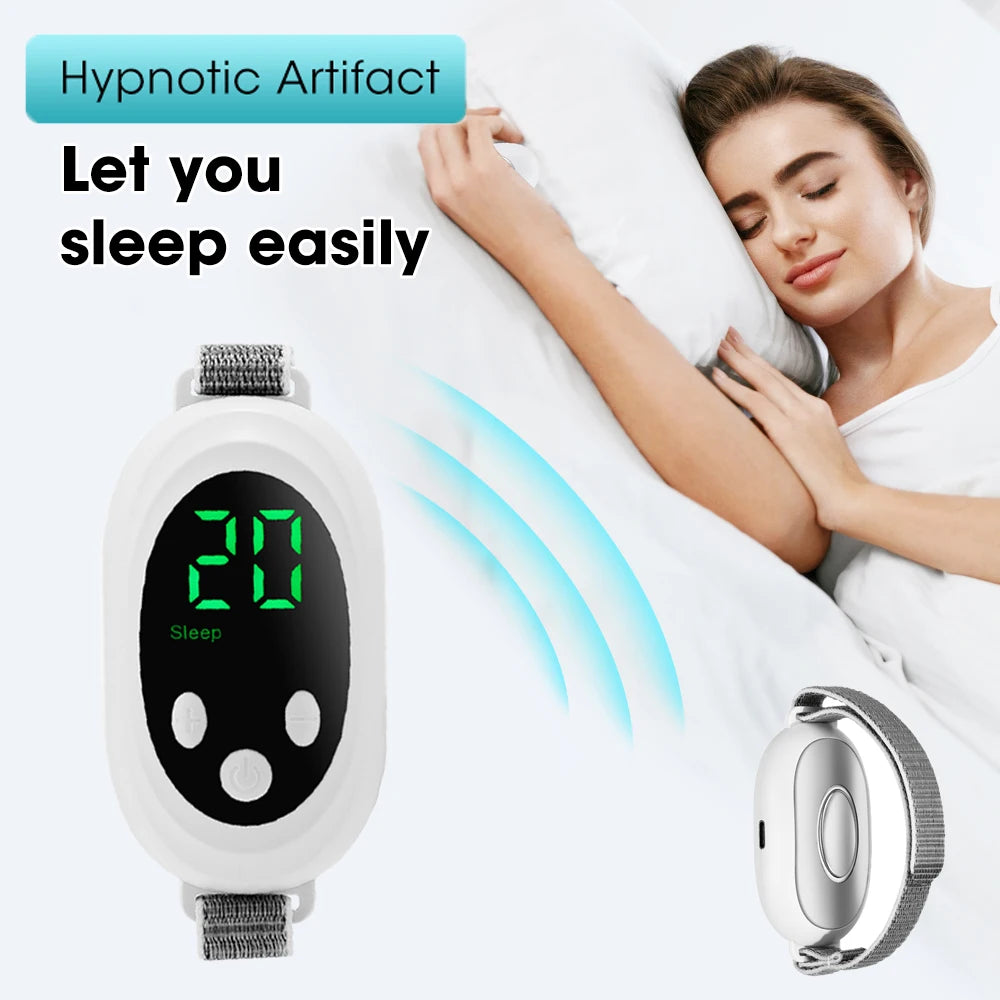 Microcurrent Handheld Sleep Aid Device - Anxiety & Stress Relief Massager - 1