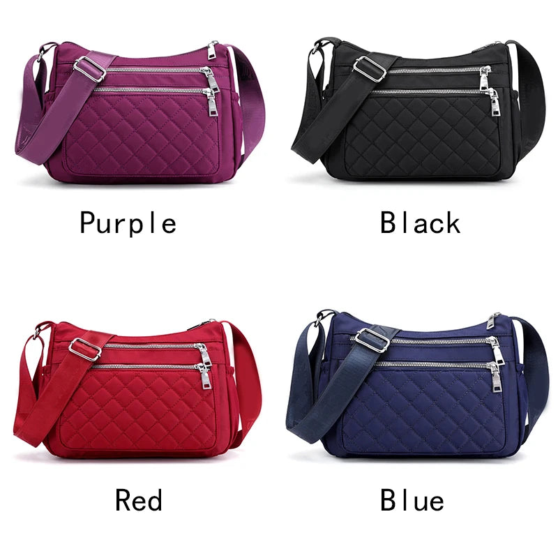 Luxury Nylon Travel Messenger Bag