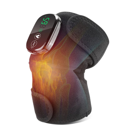 3-in-1 Heated Knee Massager with Vibration & Cordless Heating Therapy