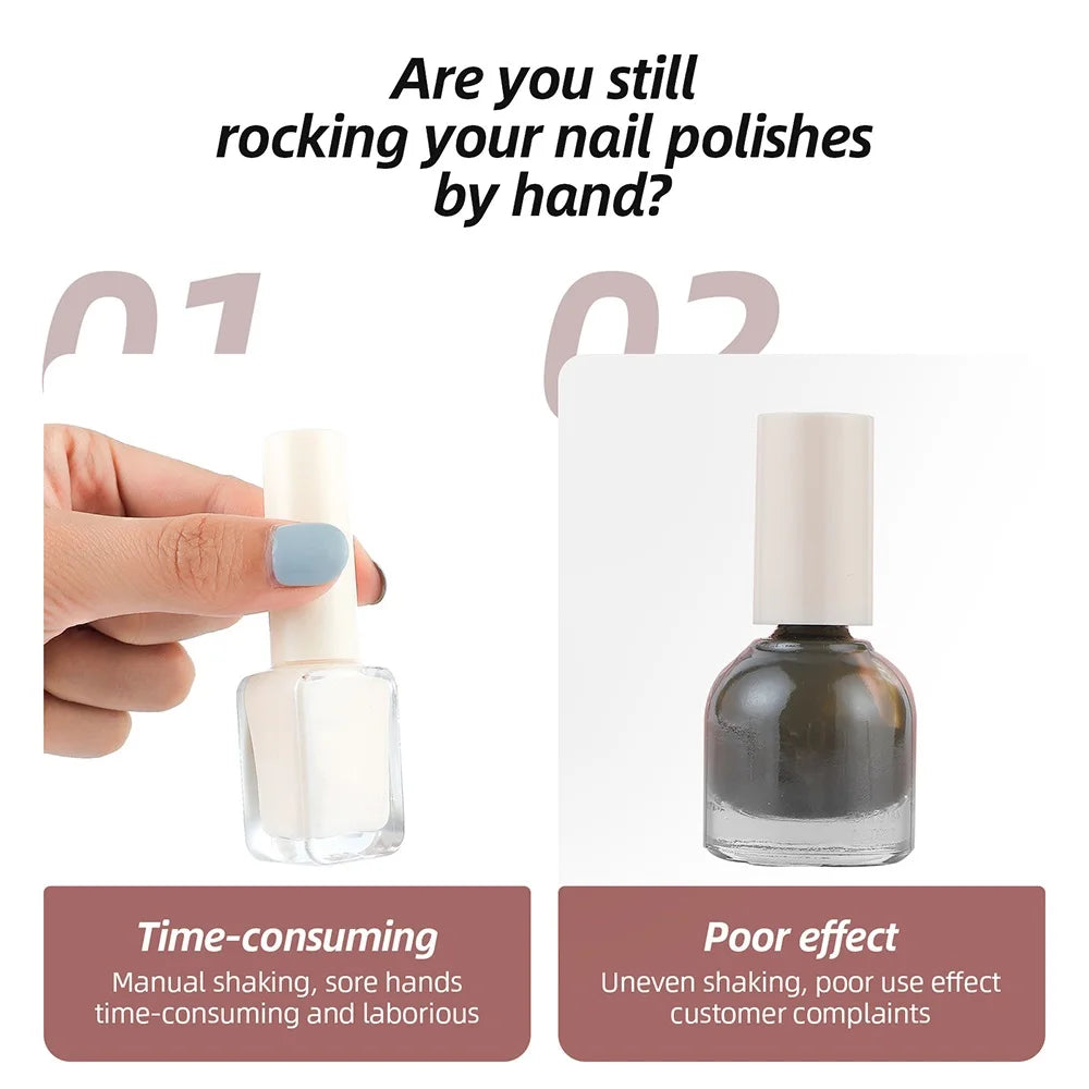 Electric Nail Polish & Tattoo Ink Bottle Shaker