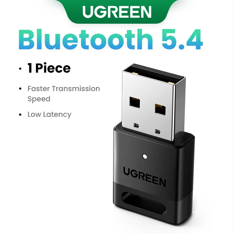 UGREEN Bluetooth 5.4 USB Adapter for PC - Wireless Dongle for Laptop