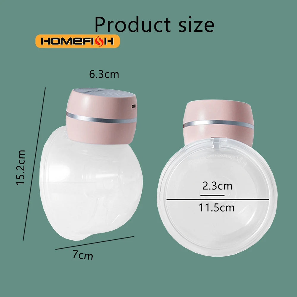Hands-Free Wearable Electric Breast Pump - Portable Breast Pump - 5