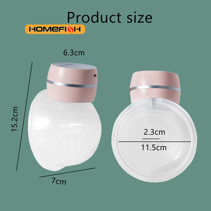 Hands-Free Wearable Electric Breast Pump - Portable Breast Pump