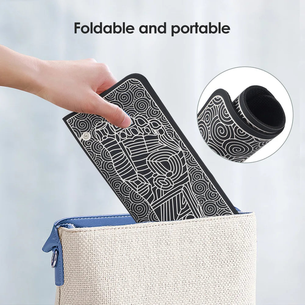 EMS Electric Foot Massager Pad - Pain Relief & Muscle Stimulator - 12