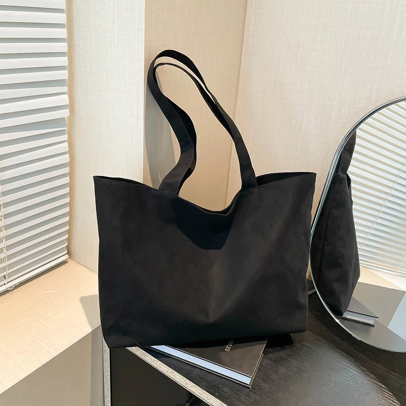 Luxury Soft Suede Tote