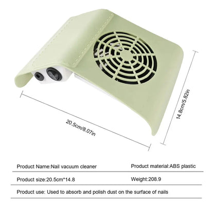 Professional Nail Dust Collector - Quiet Manicure Vacuum