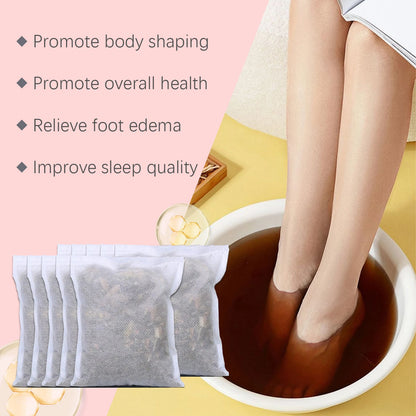 Natural Herbal Foot Bath Soak Bags for Relaxation and Wellness