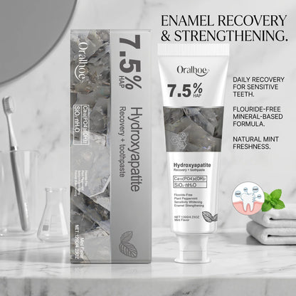 7.5% Hydroxyapatite Enamel Repair & Whitening Toothpaste - Sensitive Teeth Care
