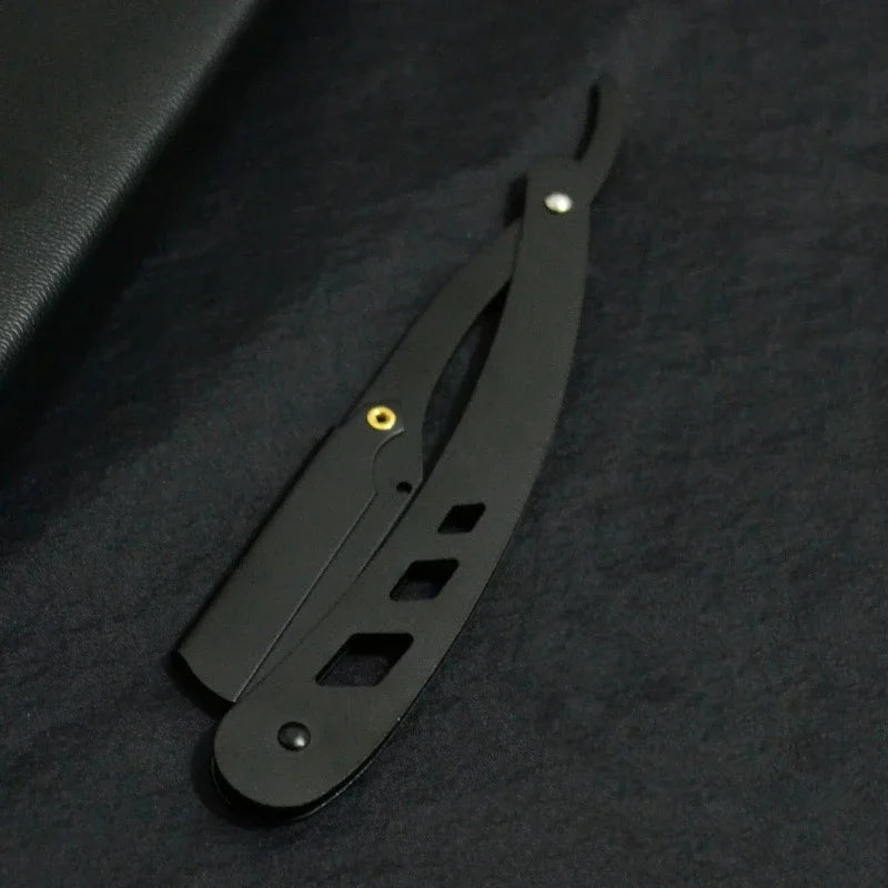 Professional Stainless Steel Folding Straight Razor for Men and Women - 13