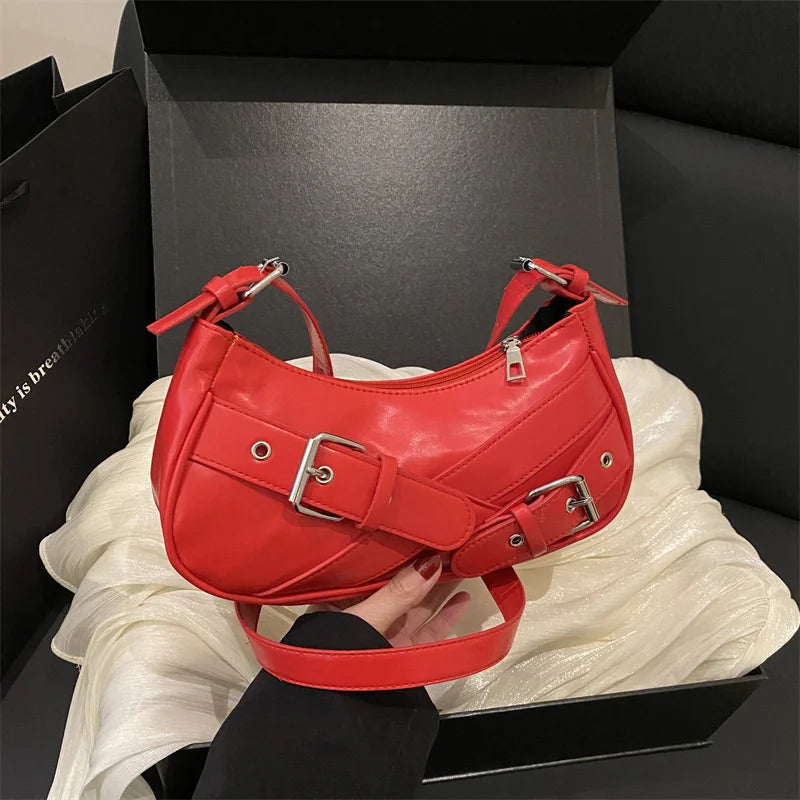 Luxury Vintage Stone Shoulder Bag