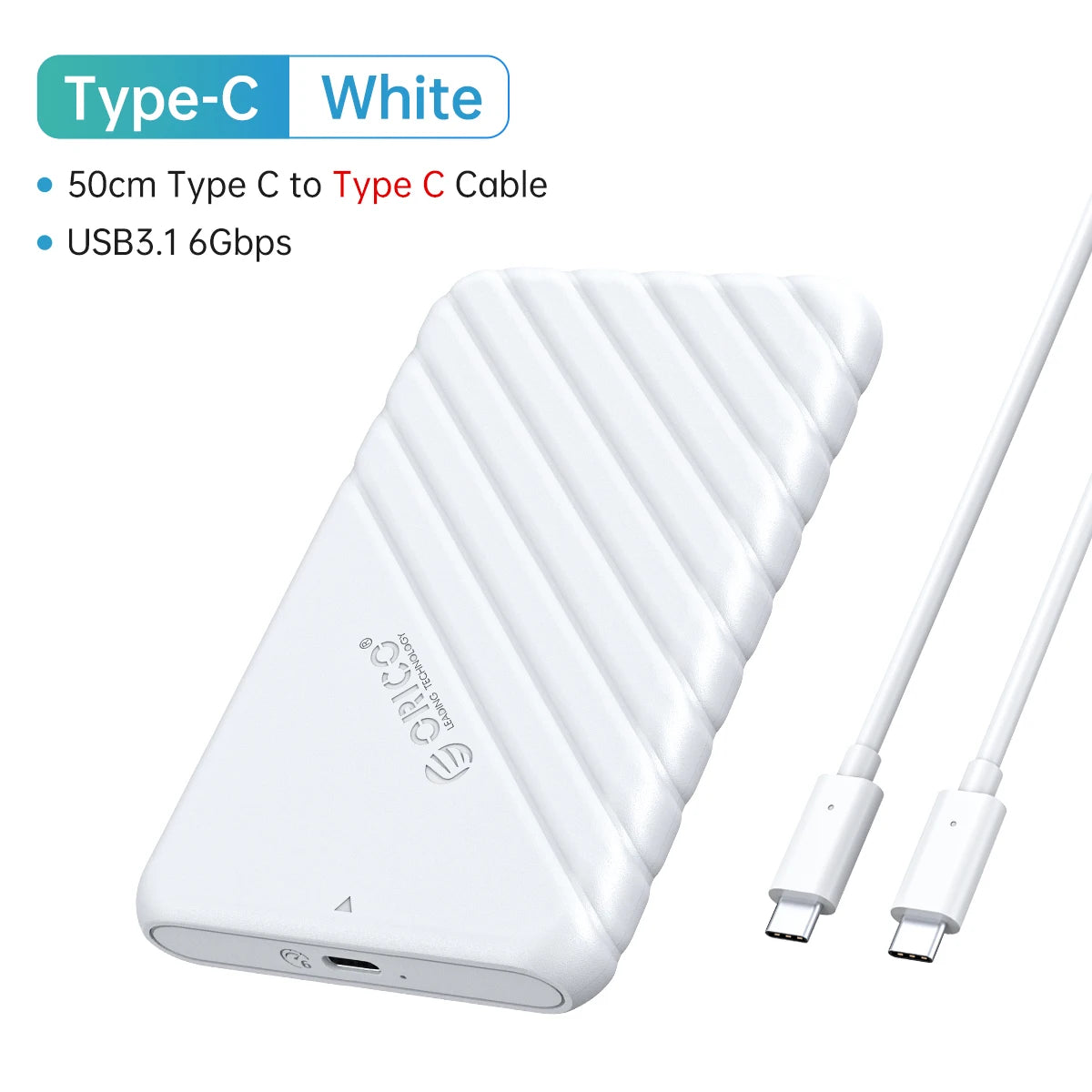 2.5" SATA to USB 3.0 External Hard Drive Enclosure Case for SSD/HDD