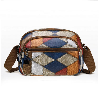 Luxury Vintage PU Shoulder Bag