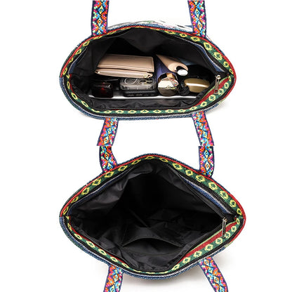 Luxury Elephant Print Tote