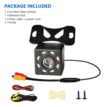 HD 1080P Car Reversing Camera - Night Vision Backup Safety Monitor