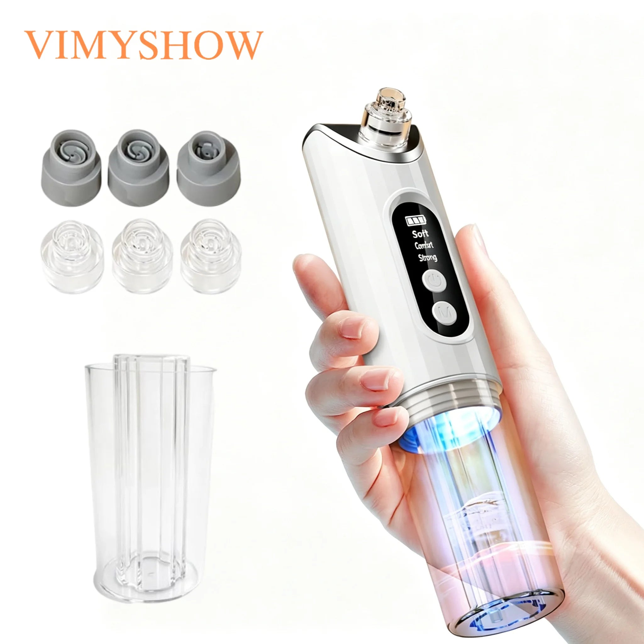 Electric Pore Vacuum Blackhead Remover with Hydration & Suction Facial Cleansing - 1