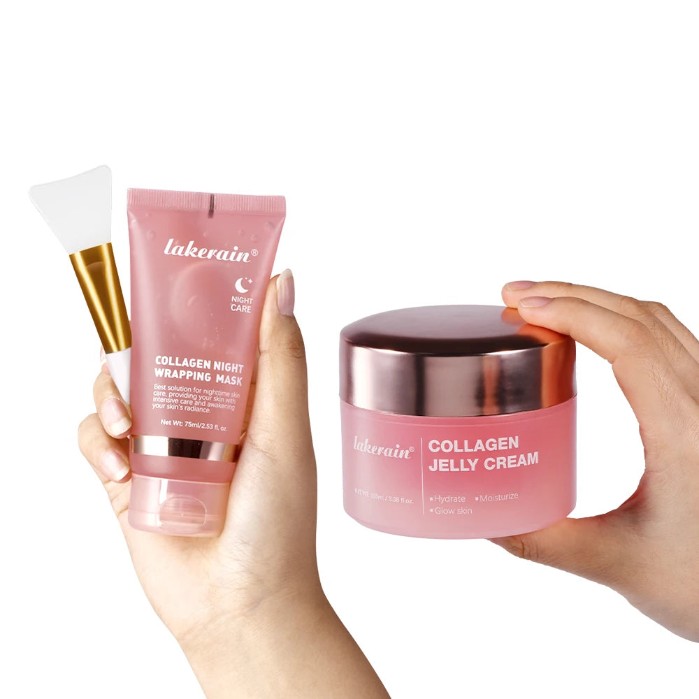 Overnight Collagen Wrapping Mask - Hydrating Peel-Off Facial Gel - 15