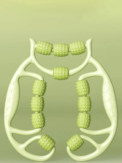 12-Wheel Leg Massager - Roller for Muscle Recovery & Slimming