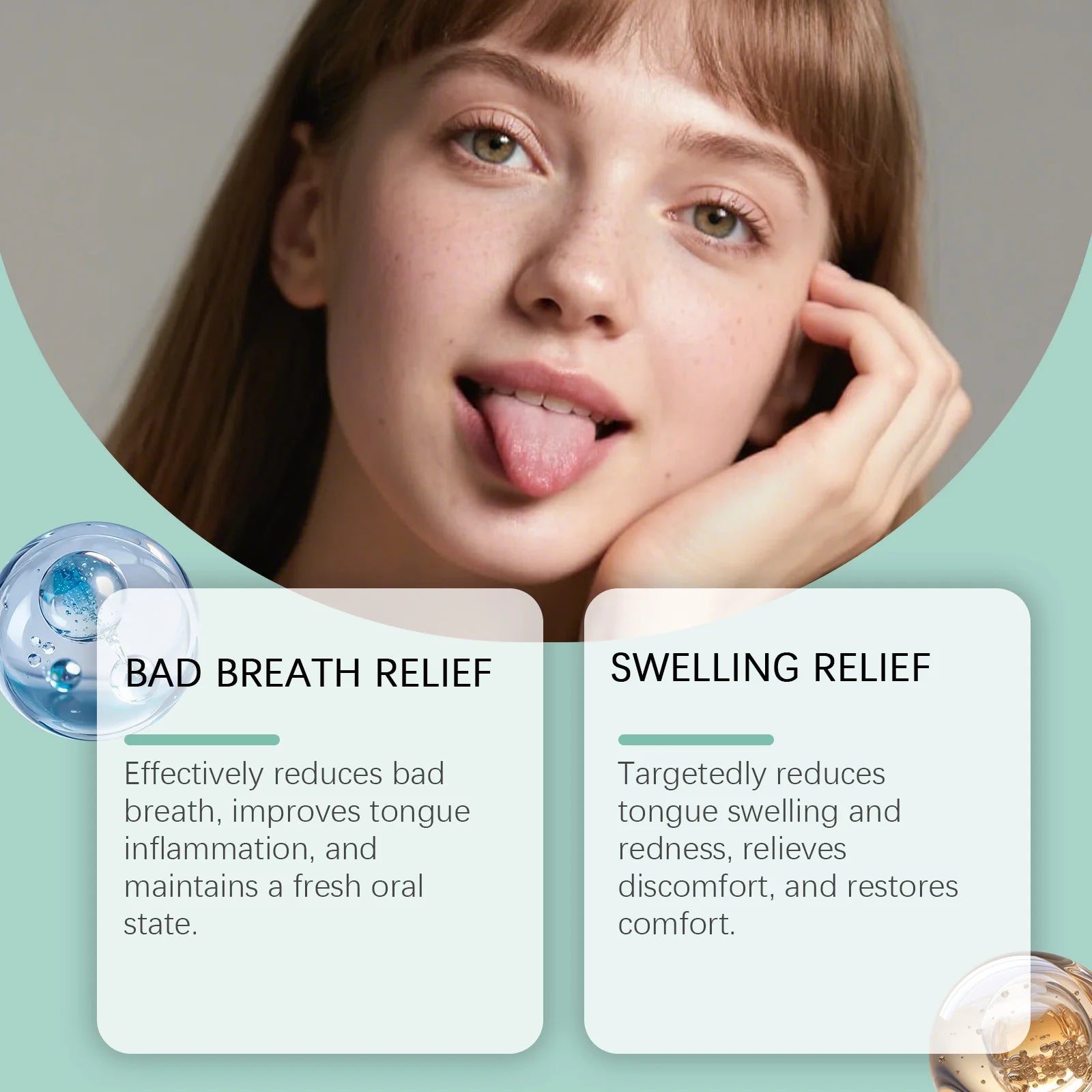 Tongue Coating & Bad Breath Repair Spray – Natural Oral Hygiene Care - 8