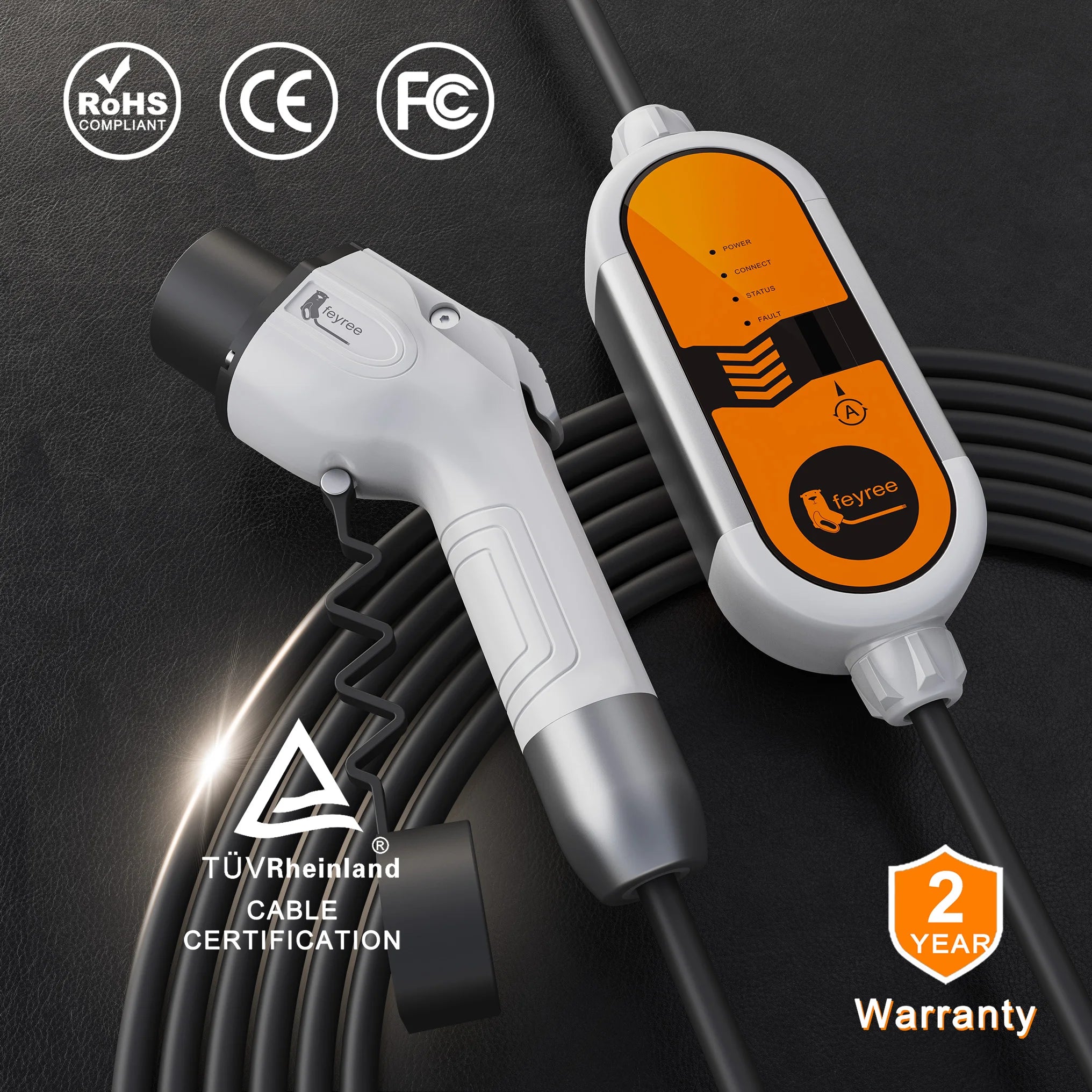 GB/T Portable EV Charger 3.5KW 16A Adjustable Electric Vehicle Charging Cable - 10