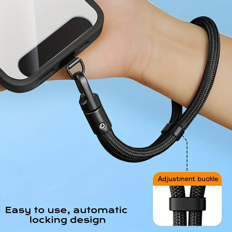 Universal Adjustable Phone Lanyard Crossbody & Wrist Strap 360° Rotating