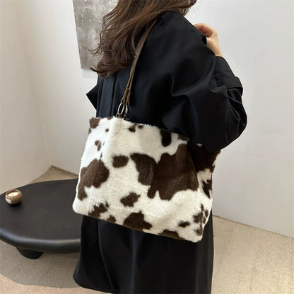 Luxury Plush Korean Shoulder Bag