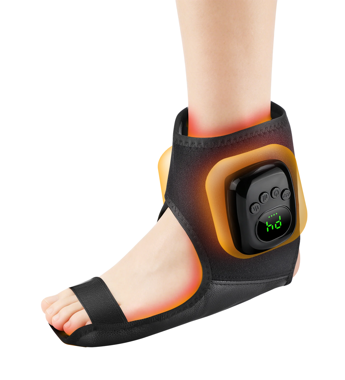 Wireless Ankle Massager with Heat and Air Compression Therapy