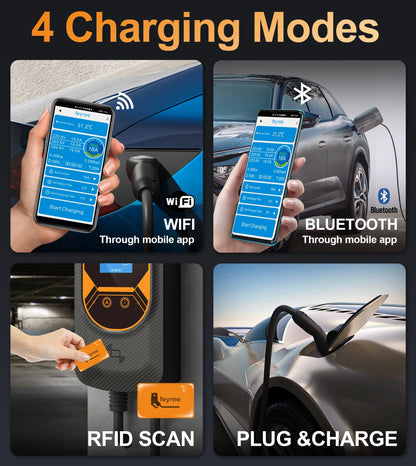 Tesla NACS EV Charging Station 32A/40A/50A WiFi Fast Home Charger