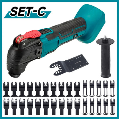 6-Speed Cordless Oscillating Multi-Tool Compatible with Makita 18V Battery
