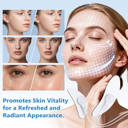 EMS Electric Eye & Facial Lifting Massager - Anti-Wrinkle Skin Tightening Device
