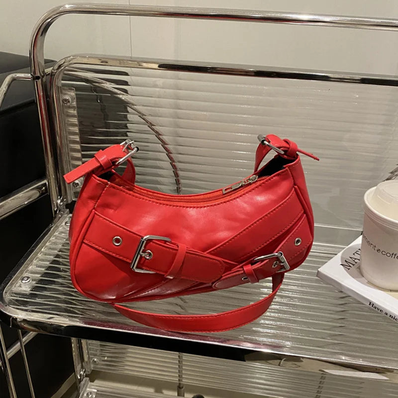 Luxury Vintage Stone Shoulder Bag