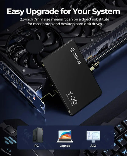 ORICO 2.5" SATA III Internal SSD - 512GB to 4TB Solid State Drive for PC