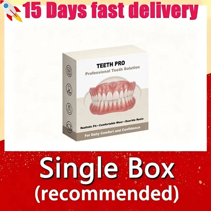 Comfortable Realistic Denture Set for Natural Looking Smile and Daily Confidence