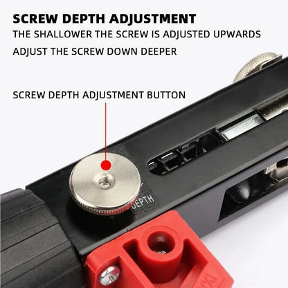 Automatic Chain Screw Gun Attachment for Electric Drills & Woodworking