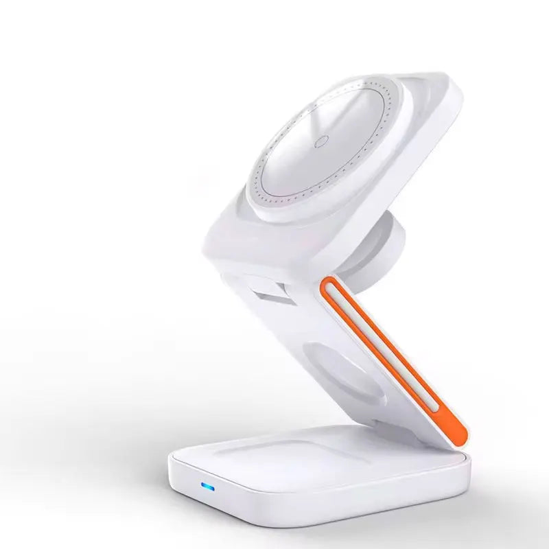 3-in-1 Foldable Magnetic Wireless Charging Station for Apple Devices - 17