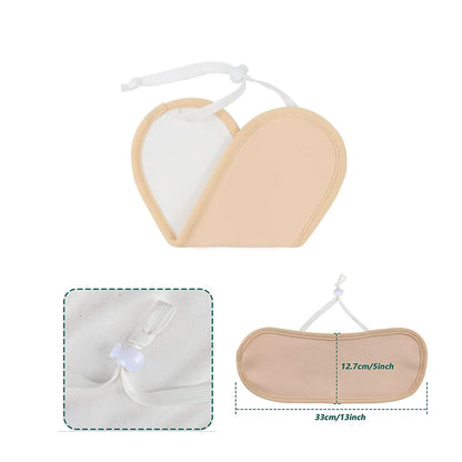 Reusable Castor Oil Pack Wrap - Adjustable Compression Waist Support Band