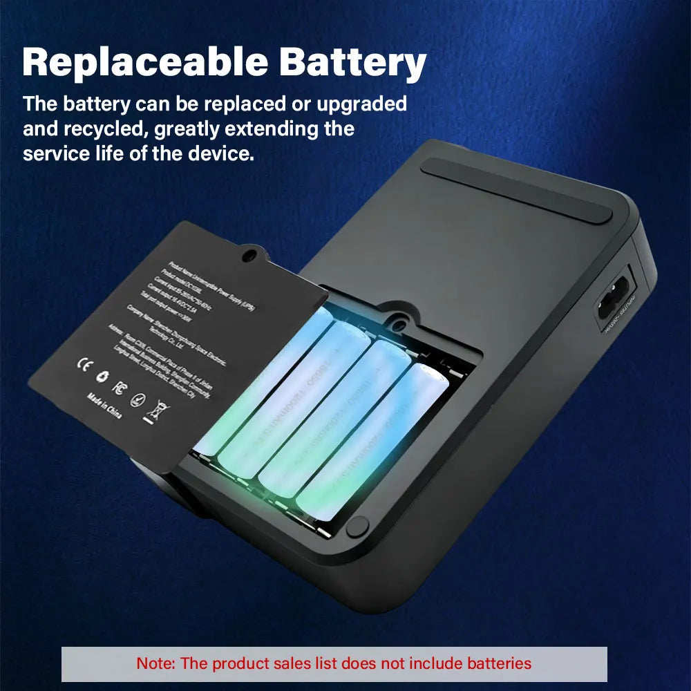 Mini Portable UPS Backup Power Supply for WiFi Routers & Security Cameras